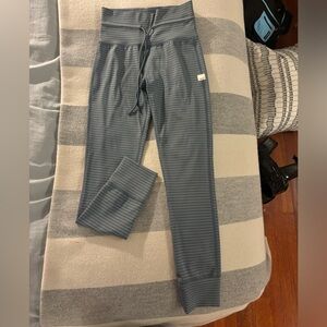 Vuori Striped Blue Leggings